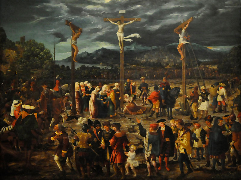 'De kruising' door Hans Mielich (1516-1573)