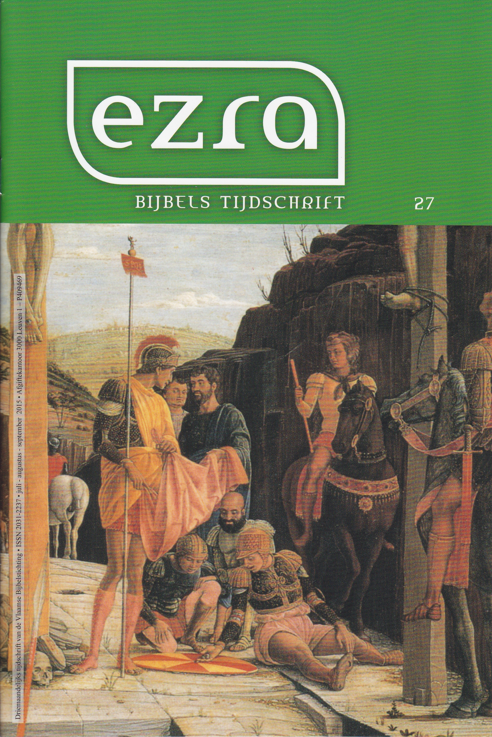 Ezra Bijbels tijdschrift 27: september 2015